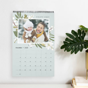 Winter Greenery 24 Beskrivning av fotoAnpassning Kalender