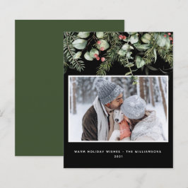Winter Greenery | Helgdag för fotofotobudget