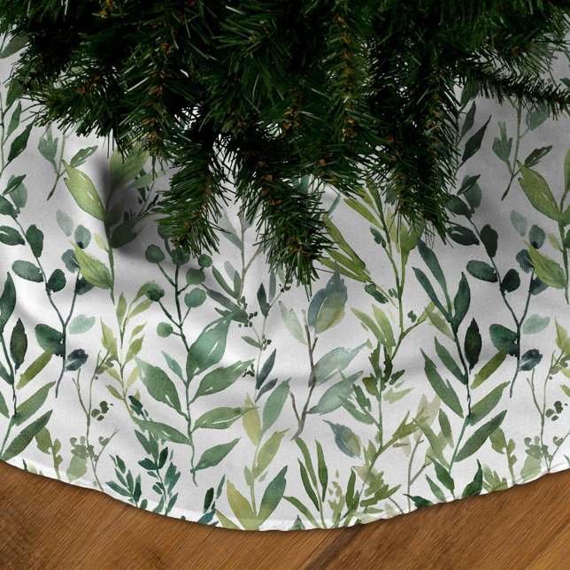 Winter Greenery | HELGDAG Julgransmatta Borstad Polyester (Skapare uppladdad)