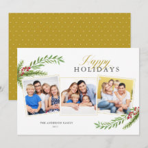 Winter Greenery Minimal 3 Photo Glad helg