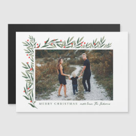 Winter Greenery White Photo jul