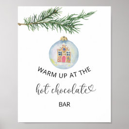 Winter gren - Upp vid Hetten Chocolate pub Poster