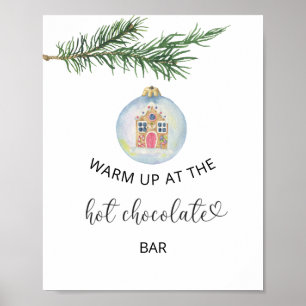 Winter gren - Upp vid Hetten Chocolate pub Poster