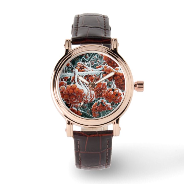 Winter grenar rowan armbandsur (Framsida)