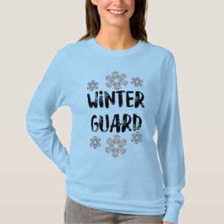 Winter Guard Snowflake T Shirt