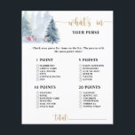 Winter guld font \ whin in in your purse match<br><div class="desc">Kort för julduschskåp. Matchande objekt är tillgängliga.</div>