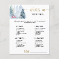 Winter guld font \ whin in in your purse match