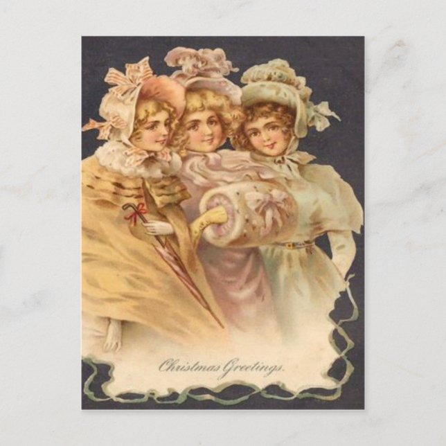 Winter Hälsning Vykort (Framsida)