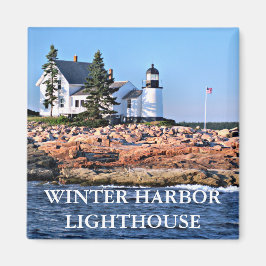 Winter Harbour Lighthouse, Maine Magnet