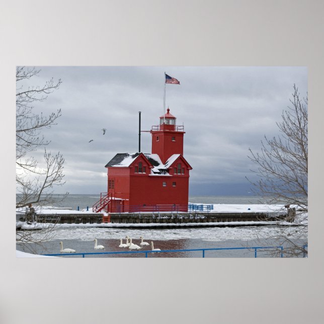 Winter Harbour Poster (Framsidan)