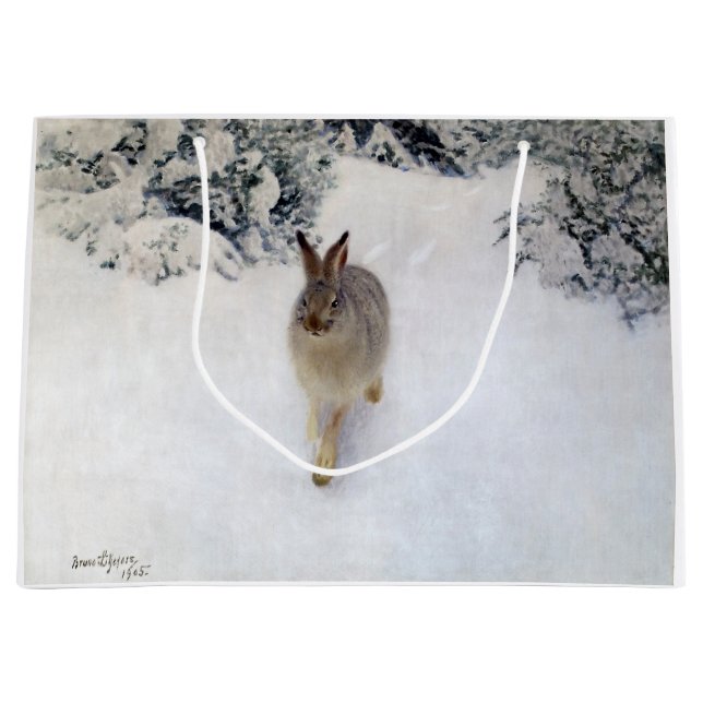 Winter Hare (Kanin), Bruno Liljefors (Framsidan)