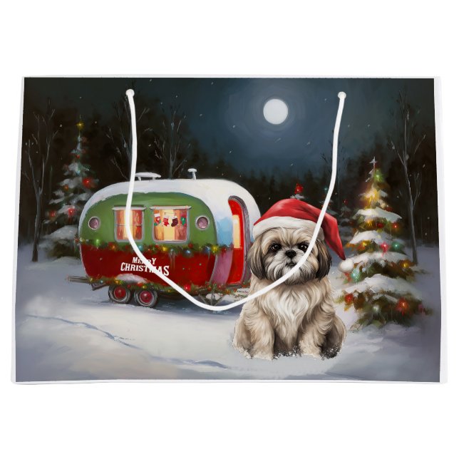 Winter Havanese Caravan jul Äventyr (Framsidan)