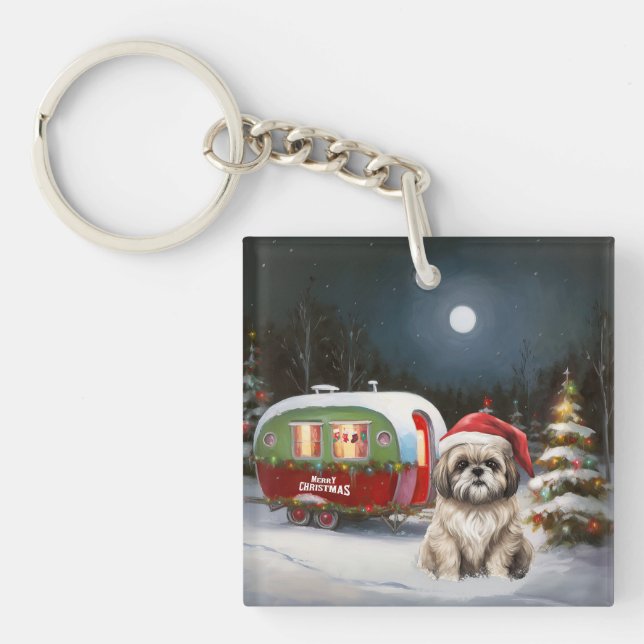 Winter Havanese Caravan jul Äventyr (Framsidan)