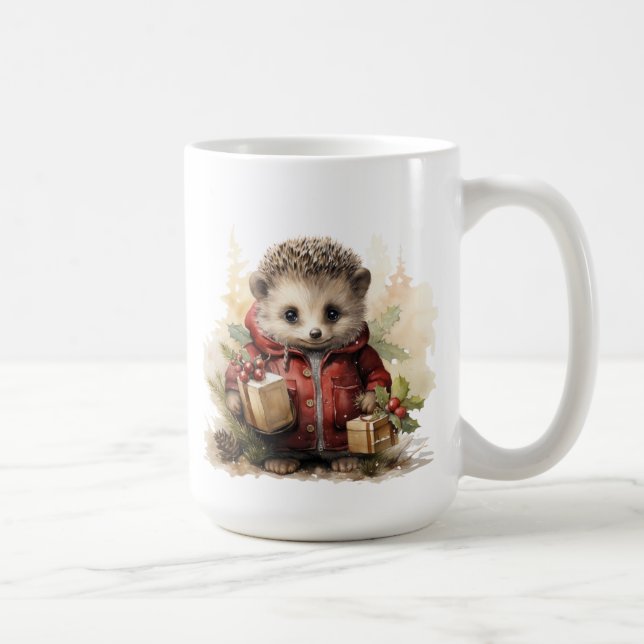Winter Hedgehog Mugg (Höger)