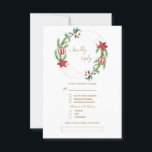 Winter Helgdag Cones jul jul Bollar Bröllop OSA Kort<br><div class="desc">Elegant och unik utformning med vackra vattenfärgade gräs grenar, bär, bollar, guld händer arrangemanga som vinterkrans på vit bakgrund som helgdagar på , bär, jultid och . Använda Anpassa verktyg om du vill lägga till din information. Om du vill ha mer information kan du besöka min samling för Helgdagar i...</div>