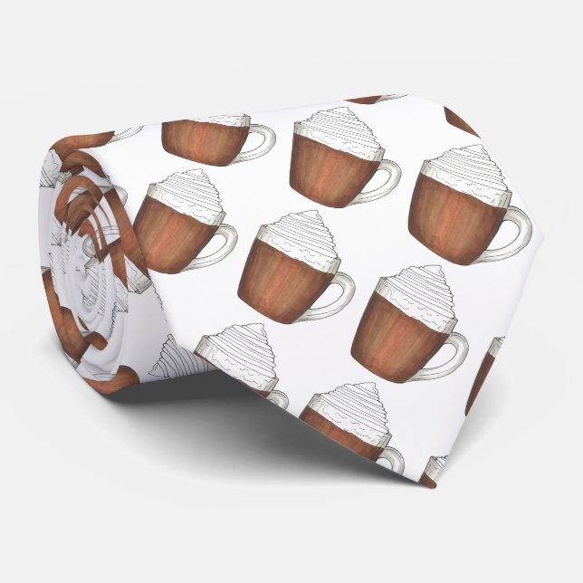 Winter Helgdag Drinks Hett Chocolate Cocoa Foodie Slips (Rullad)