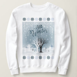 Winter Helgdag Fairy Tale Fantasy Snowy Forest T Shirt