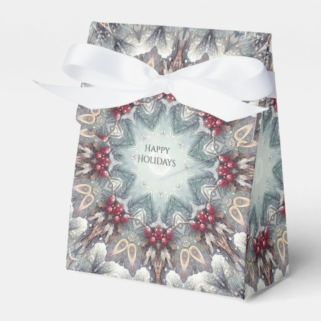 Winter Helgdag Gift Box Presentaskar (Framsidan Sidan)