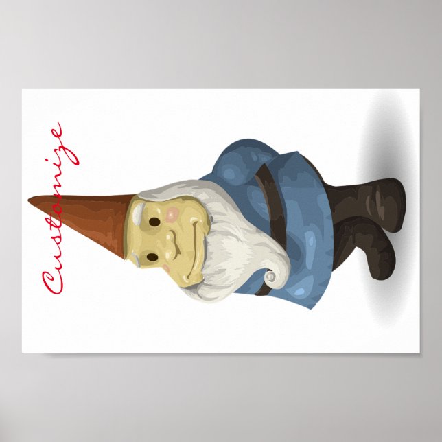 Winter Helgdag Gnome Thunder_Cove Poster (Framsidan)