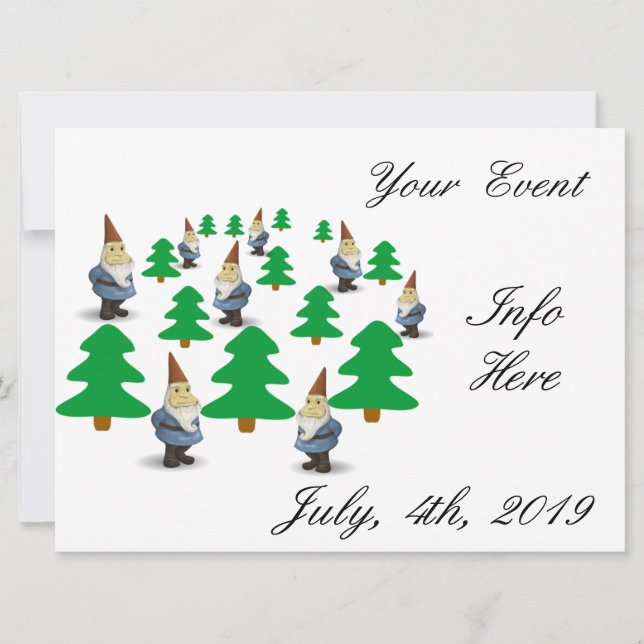 Winter Helgdag Gnomes Julgranar Thunder_Cove (Framsida)