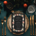 Winter Helgdag jul Bröllop Inbjudningar<br><div class="desc">Anpassa texten till kostym i alla händelser. Anpassa om du vill ändra bakgrunden till färg och text. Svartvitt är valfritt.</div>