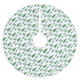 Winter Helgdag Land Beauty Julgransmatta Borstad Polyester