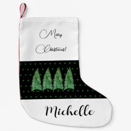 Winter Helgdag Land Beauty Liten Julstrumpa