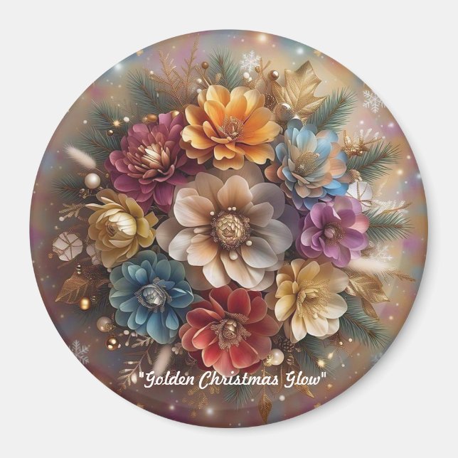 "Winter Helgdag Magic" Magnet (Framsidan)