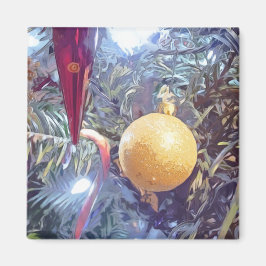 Winter-Helgdag-ornament Magnet