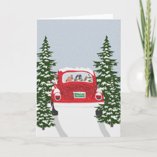 Winter Helgdag Travel Kort