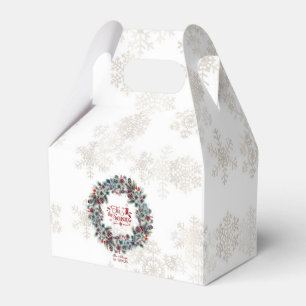Winter Helgdag Wandeans "Tis Season Monogram Presentaskar