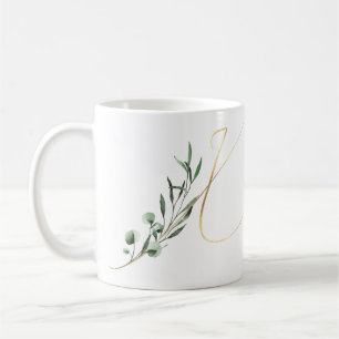 Winter helgdagar initialer mugg