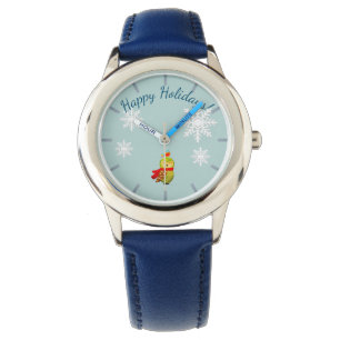 Winter Helgdagar Uggla Armbandsur