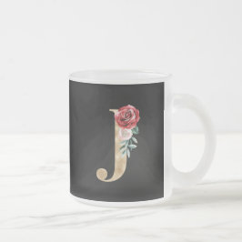 Winter helgdagars initialer brev J Frostad Glasmugg