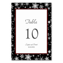 Winter Helgdagars Snöflingor Red Buffalo Bröllop