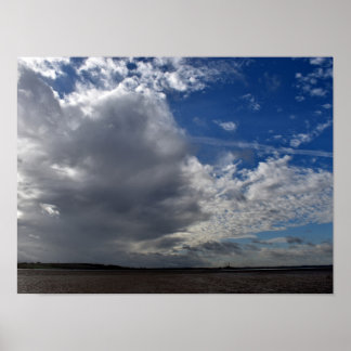 Winter Himlar with Cloud Poster