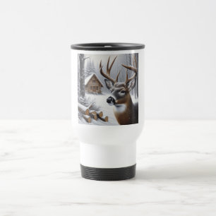 Winter hjort/Buck art Resemugg