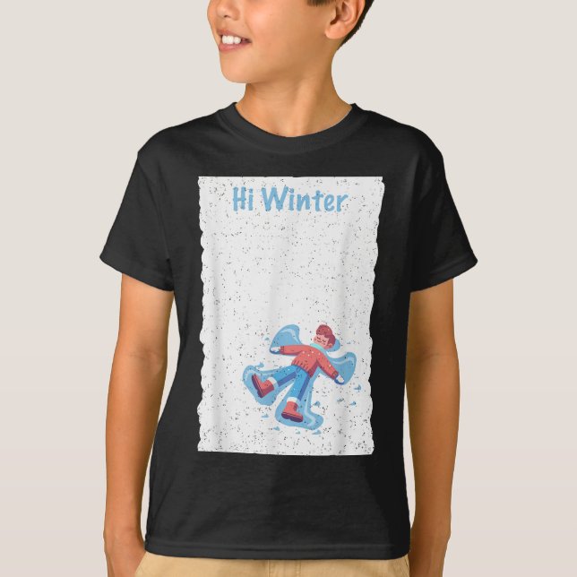 Winter Holiday Ski Christmas Ski X-mas Skiing Skie T Shirt (Framsida)