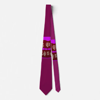 Winter Holiday Smile Necktie Slips