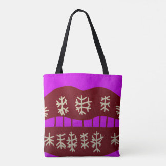 Winter Holiday Smile Tygkasse