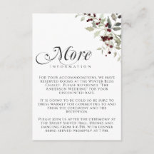 Winter Holly Berry More Information Wedding