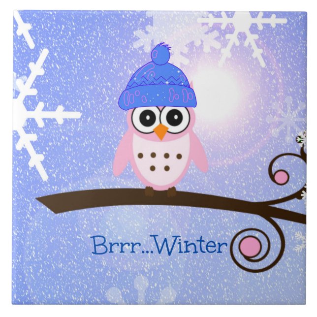 Winter, Hoot Uggla, Kakelplatta (Framsidan)