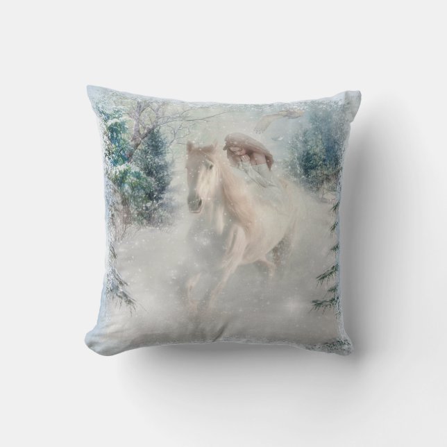 Winter Horse Kudde (Framsida)