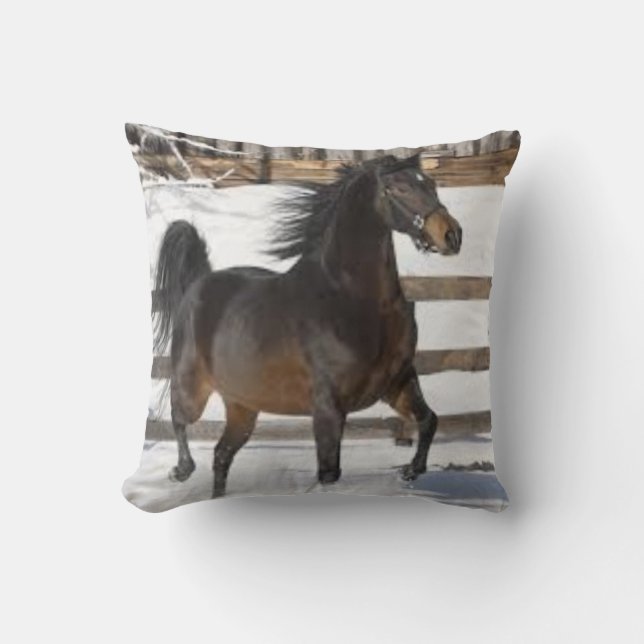 Winter Horse Kudde (Framsida)