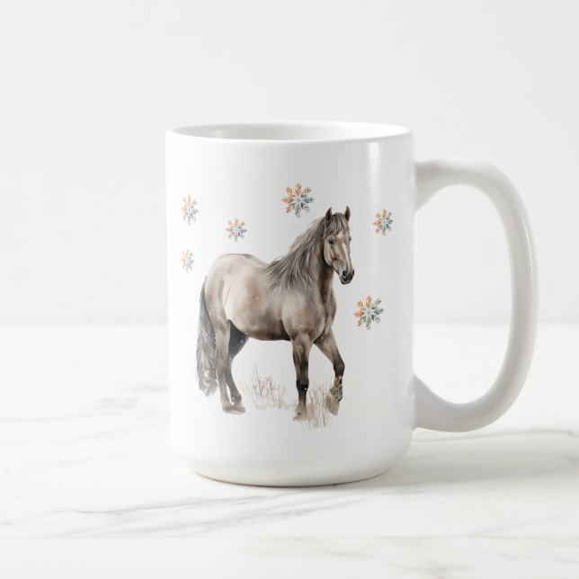 Winter Horse Mugg (Höger)