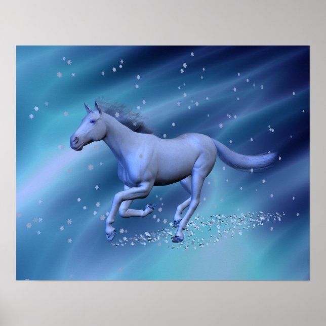 Winter Horse Poster (Framsidan)