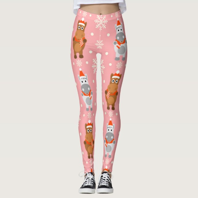 Winter Horses Leggings (Framsida)
