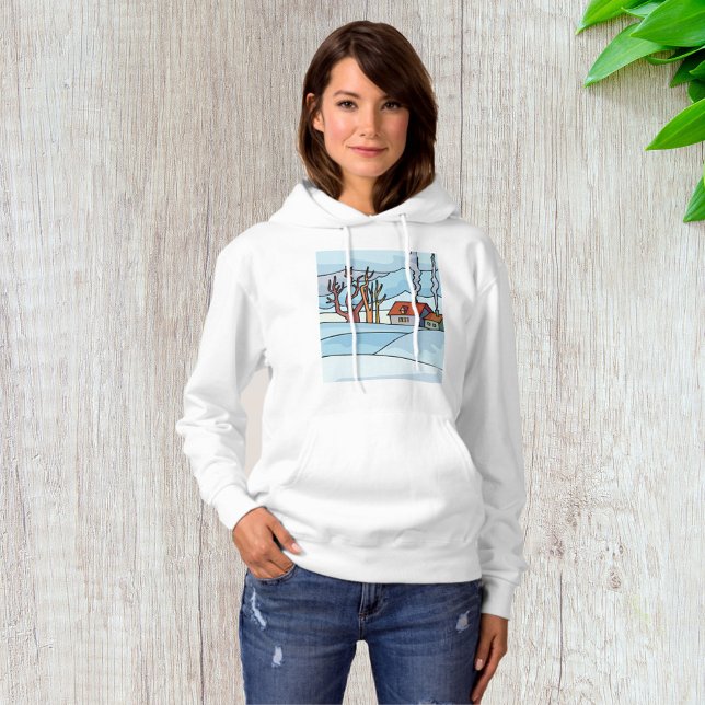 Winter House liggande T Shirt (Skapare uppladdad)