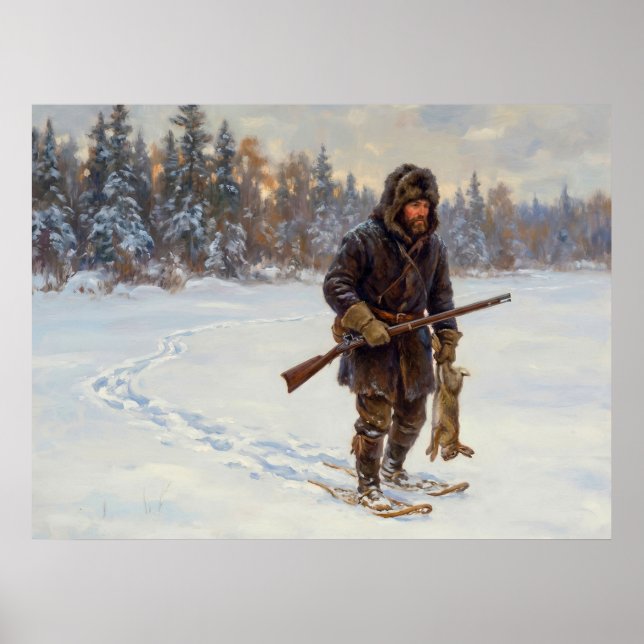 Winter Hunt Poster (Framsidan)