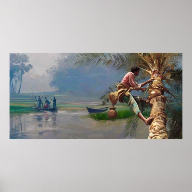 Winter i Bangladesh Poster (Framsidan)